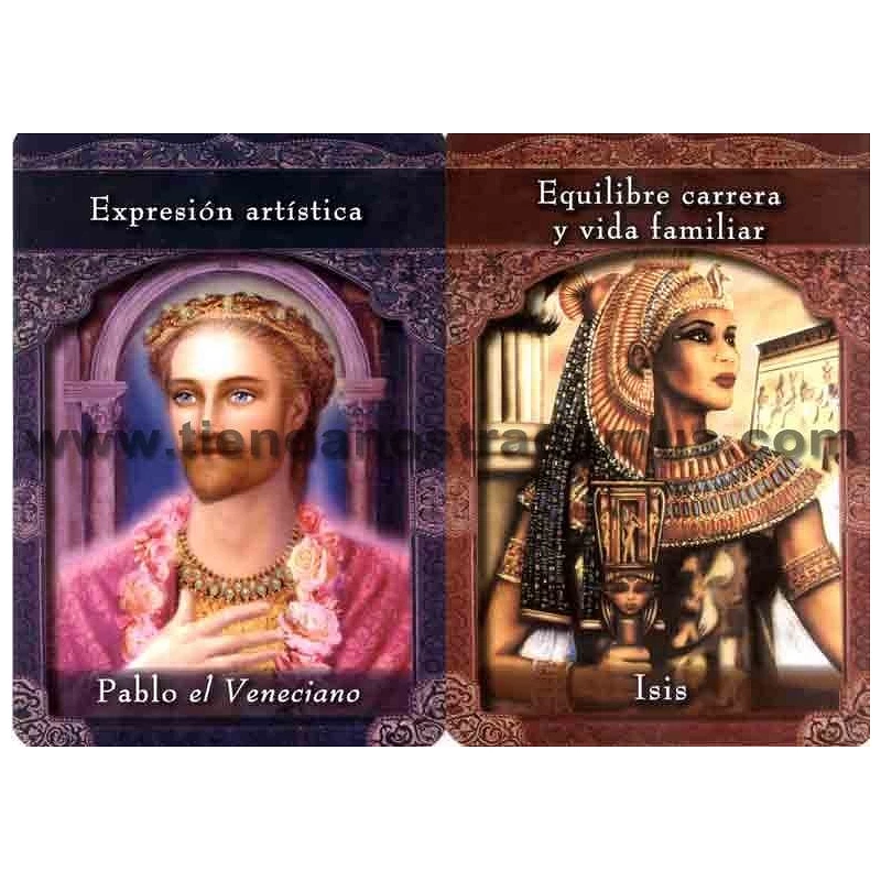 Cartas adivinatorias de los Maestros Ascendidos