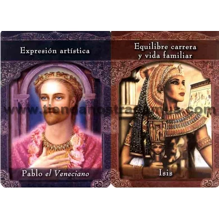 Cartas adivinatorias de los Maestros Ascendidos