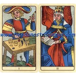 22 Arcanos de Marsella o Arcanos Mayores 2