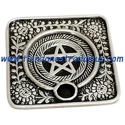 Incensario aluminio Pentagrama