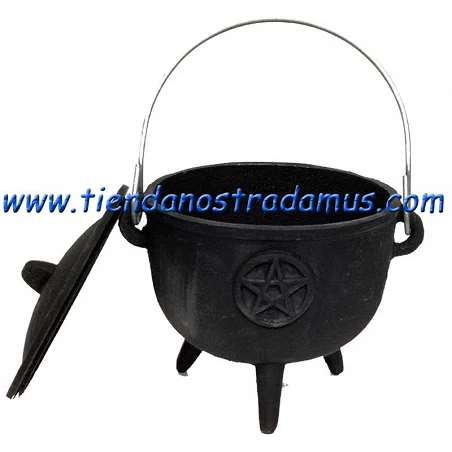 Caldero Hierro Grande Pentáculo