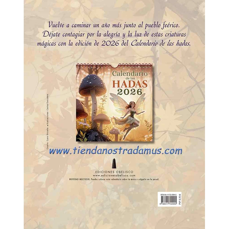 Calendario de las Hadas 9788411722995