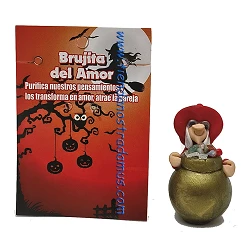Brujita de resina del Amor