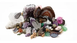 minerales variados, de diversas formas y tamaños para diversos usos